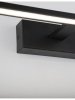 Lampa ścienna kinkiet LED czarny nad lustro listwa minimalistyczny IP44 IPIALES LE42406 Luces Exclusivas